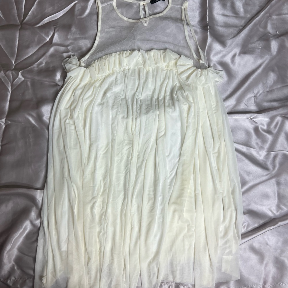 Sheer White Dress 🤍